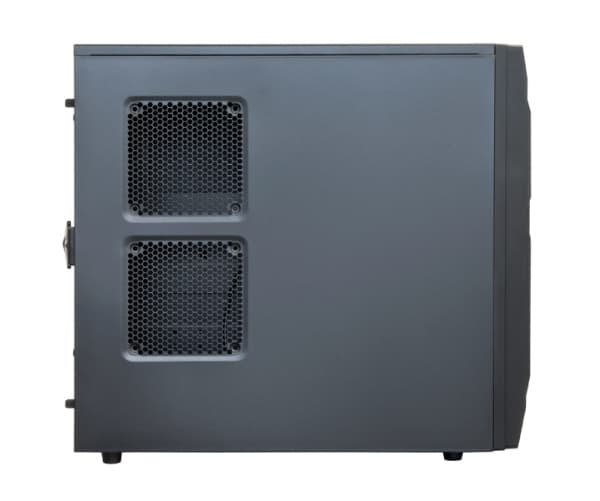 Chieftec LF-02B-OP, Midi Tower, PC, Musta, ATX, mikro ATX, Koti /Toimisto, Alapuolella