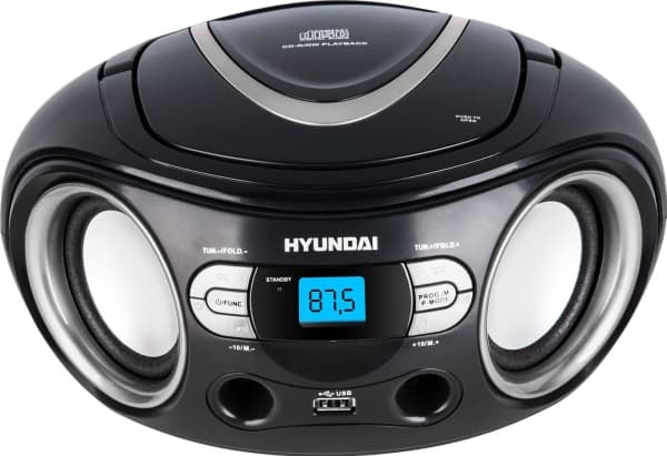 RM HYUNDAI TRC533AU3BS CD mp3 valkoinen/musta