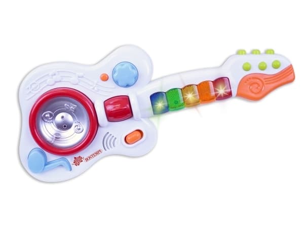 Bontempi Baby Rock Guitar with sensors, Musikalsk leke, Gitar, AA, Flerfarget