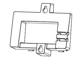 Grandstream Networks wallmounting kit per GRP260x, Sort, Grå, GRP2601, GRP2602, GRP2603, GRP2604