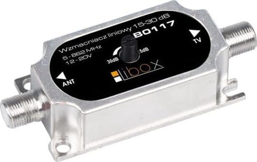 Libox DVB-T signalforsterker justerbar 15-30dB LB0118 LIBOX