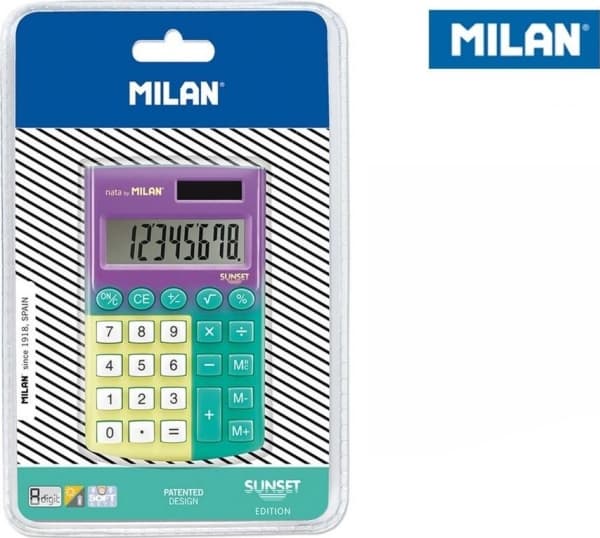 Calculator Milan Calculator Pocet 8 positional MILAN Turkis