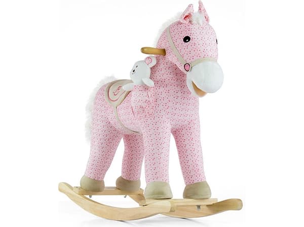 Milly Mally keinuhevonen Pony pinkki (0461)