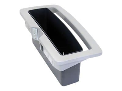 Ergotron Neo-Flex - Monteringskomponent (håndtak, bakre kurv) - plastikk - to-tonet grått - vognmonterbar - for P/N: 24-205-214, 24-206-214