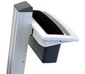 Miniatyrbilde 4 av 5: Ergotron Neo-Flex - Monteringskomponent (håndtak, bakre kurv) - plastikk - to-tonet grått - vognmonterbar - for P/N: 24-205-214, 24-206-214