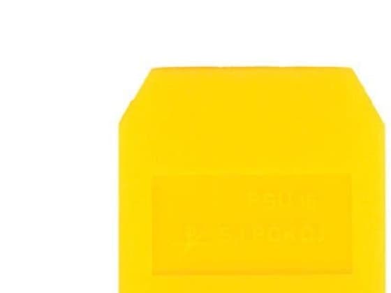 Rom Endeplate PSU-10 gul A41-0201