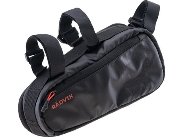 Radvik Cykeltillbehör RAMMEBAG S BLACK/TANGERINE TANGO ONE SIZE
