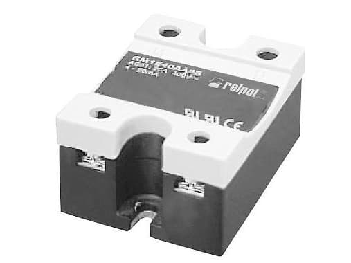 Teollinen 1-vaiheinen analoginen rele Lähtö 230V/50 AAC Tulo 4-20 mA