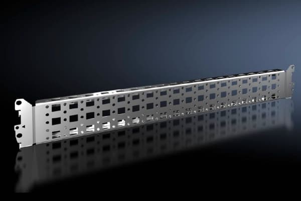 Rittal VX 8617.130, Asennuslevy, Harmaa, Terästä, 600 mm, 4 kpl, 2,42 kg