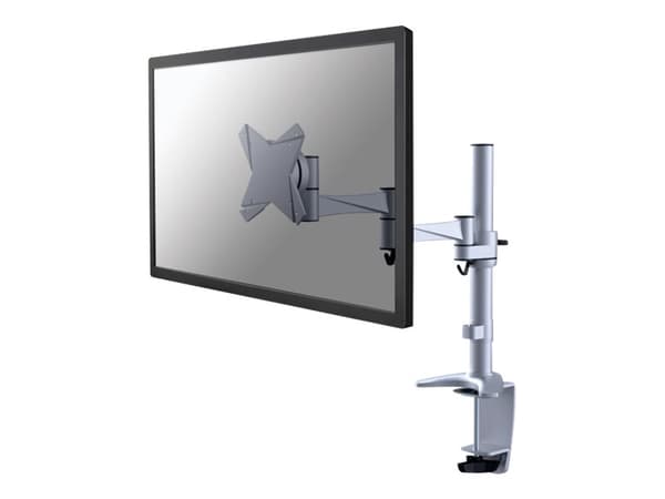 Neomounts FPMA-D1330 - Monteringssett - full bevegelse - for LCD-skjerm - sølv - skjermstørrelse: 10"-30" - klemmemonterbar, malje, skrivebordsmonter