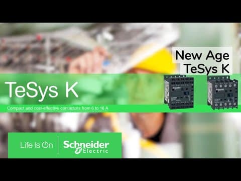Schneider Electric Strømkontaktor 9A 3P 230V AC 50Hz 1Z LC1K0910P5