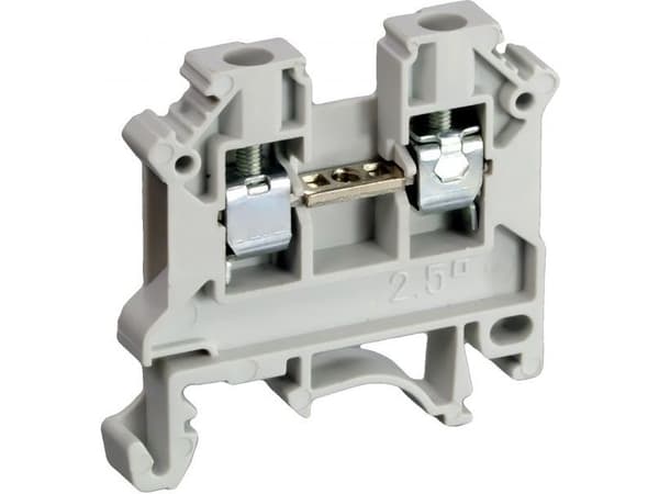 2-tråds 2,5 mm2 grå rälsanslutning NEW ZSG 1-2,5Ns 11221312