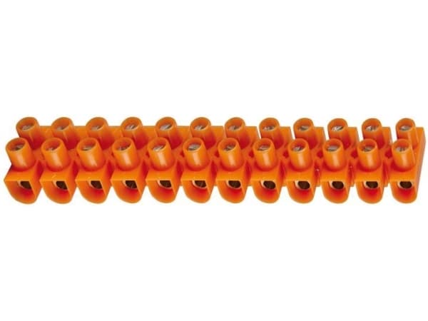 Simet Rekkeklemme LTF12-10 10mm2 12-spors oransje - 21512008