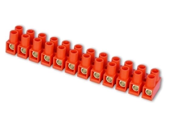 Simet Rekkeklemme LTF12-16 16mm2 12-spors oransje - 21612008