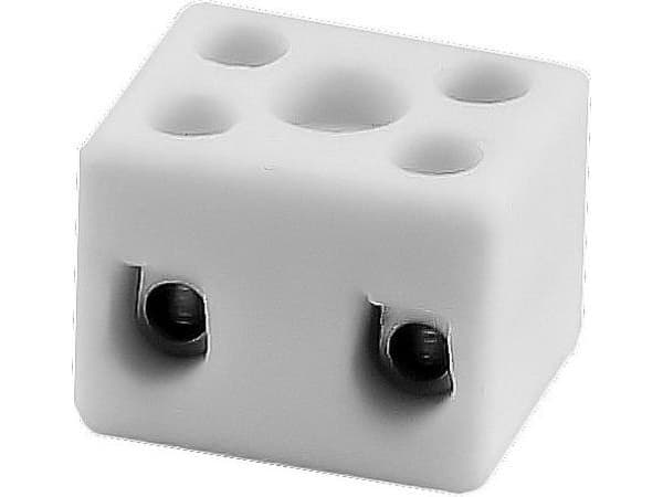 Simet Posliini kierreliitin 4mm 2 kisko valkoinen 25kpl (80712516)