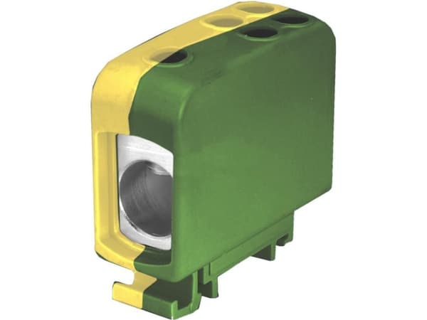 Simet AL / CU rekkeklemme 1 x 70mm2 / 4 x 16mm2 gulgrønn ZGG1x70/4x16z-g (84704009)