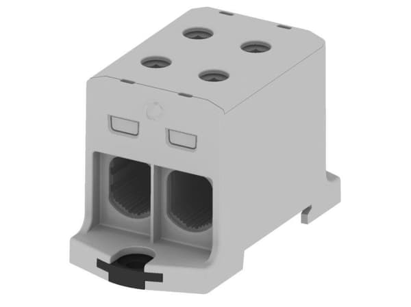Simet Rekkeklemme T022095 6-95mm2 Al/Cu grå 89733002