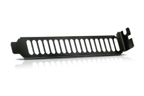SilverStone Aero Slots - Slukningspanel for systemfordeling - sort - 12 cm