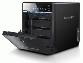 FANTEC QB-35US3R - Harddiskarray - 4 brønner (SATA-300) - SATA 3Gb/s, USB 3.0 (ekstern)