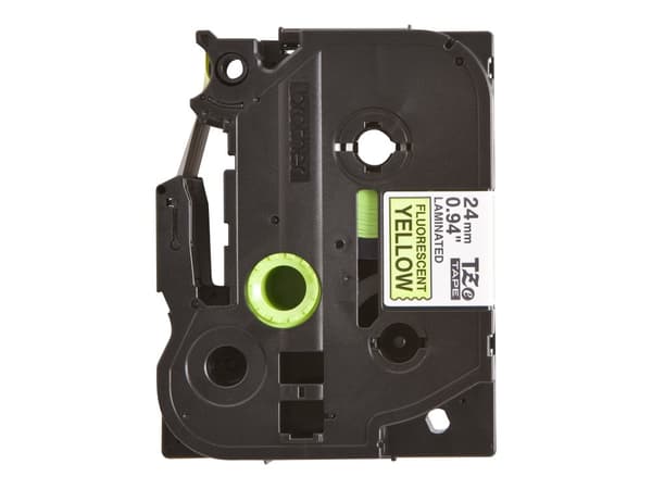 Brother TZC51 - Svart på gult - Rull (2,4 cm x 8 m) laminert teip - for Brother PT-D600; P-Touch PT-3600, D800, E550, P750, P900, P950; P-Touch Cube