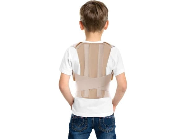 TOROS-GROUP Corset for posture correction 652, beige, for children, 3