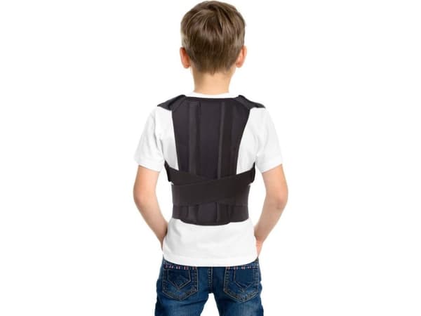 TOROS-GROUP Corset for posture correction 652, children black s. 1