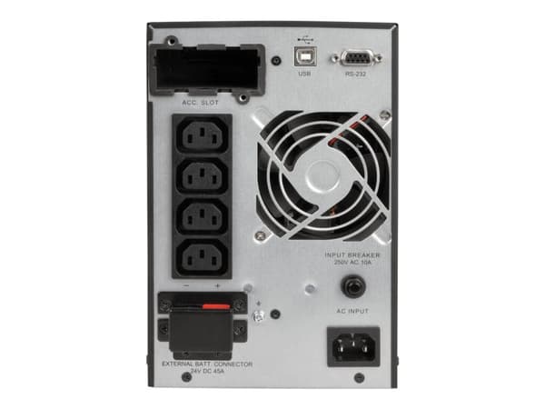 Tripp Lite SmartOnline 230V 1kVA 900W On-Line Double-Conversion - UPS - AC 220/230/240 V - 1 kW - 1000 VA - enkeltfase - RS-232, USB - utgangskontakt