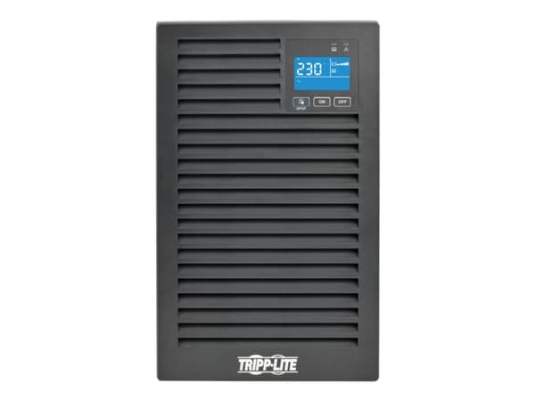 Eaton Tripp Lite Series SmartOnline 230V 3kVA 2700W On-Line Double-Conversion - UPS - AC 220/230/240 V - 2.7 kW - 3000 VA - enkeltfase - RS-232, USB
