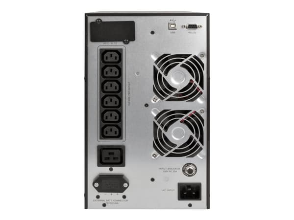 Eaton Tripp Lite Series SmartOnline 230V 3kVA 2700W On-Line Double-Conversion - UPS - AC 220/230/240 V - 2.7 kW - 3000 VA - enkeltfase - RS-232, USB