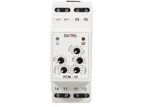 Zamel tidsrelä 16A 0,1sek-10dagar 24-250V AC/DC PCM-10/24V (EXT10000086)