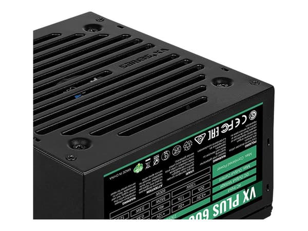 AeroCool VX PLUS 600 - Strømforsyning (intern) - ATX12V 2.3 - AC 230 V - 600 watt