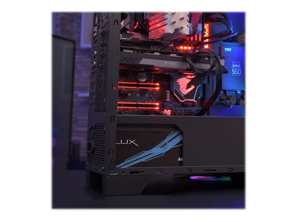 AeroCool LUX 550W - Nätaggregat (intern) - ATX12V 2.4 - 80 PLUS Bronze - AC 200-240 V - 550 Watt - aktive PFC