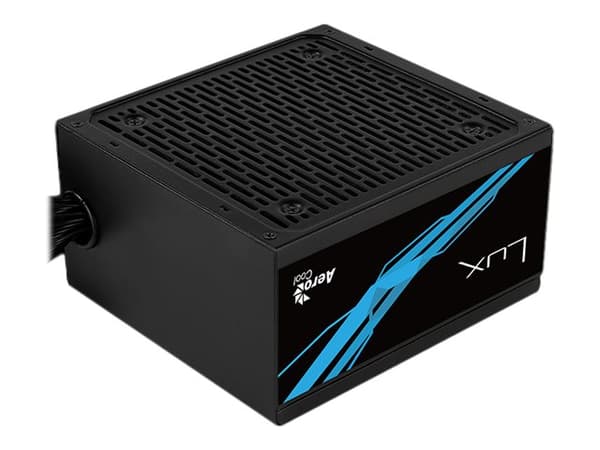 AeroCool LUX 550W - Nätaggregat (intern) - ATX12V 2.4 - 80 PLUS Bronze - AC 200-240 V - 550 Watt - aktive PFC Svart