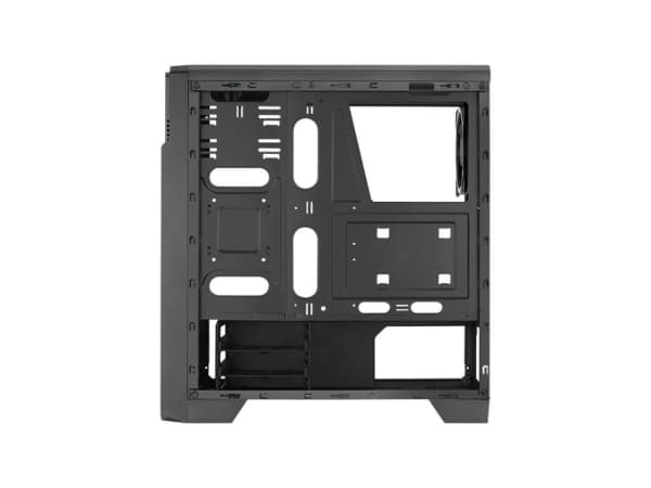 AeroCool - - ingen strömförsörjning - svart - USB/ljud