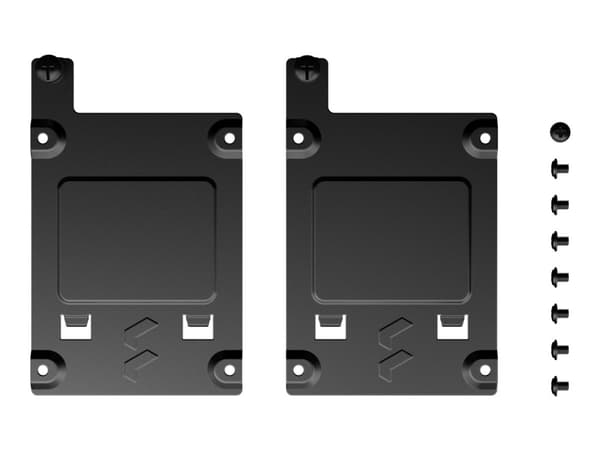 Fractal Design FD-A-BRKT-001, Universaali, Terästä, Musta, 2.5", Define 7 Define 7 Define 7 XL, 112 mm