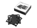 Pikkukuva 4 / 5: Fractal Design FD-A-BRKT-003, Universaali, Kiintolevyn kiinnike, Terästä, Musta, 2.5,3.5", 120 mm