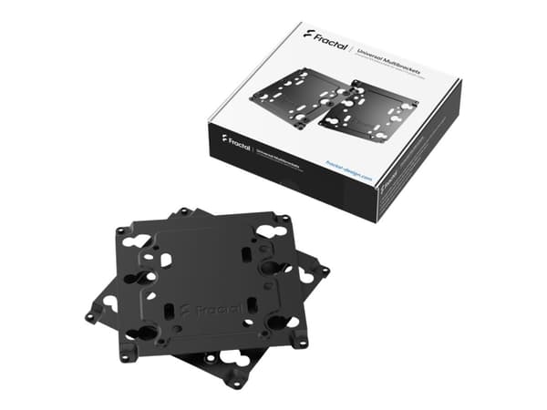 Fractal Design FD-A-BRKT-003, Universaali, Kiintolevyn kiinnike, Terästä, Musta, 2.5,3.5", 120 mm