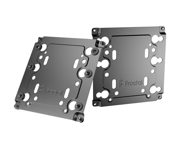 Fractal Design FD-A-BRKT-003, Universaali, Kiintolevyn kiinnike, Terästä, Musta, 2.5,3.5", 120 mm