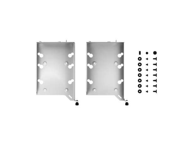 Fractal Design FD-A-TRAY-002, Universaali, Kiintolevyn kiinnike, Terästä, Valkoinen, 2.5,3.5", Define 7 Define 7 XL Define 7 XL
