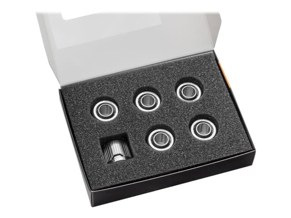 EkWaterBlocks EK-Quantum Torque STC 10/13 - Armatur for væskekjølesystem - nikkel (en pakke 6)