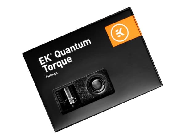 EkWaterBlocks EK-Quantum Torque HTC 12 - Armatur for væskekjølesystem - nikkel (en pakke 6)