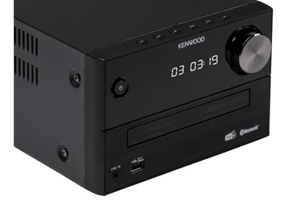 Kenwood Electronics M-420DAB, Kodin mikroaudiojärjestelmä, Musta, Kelkka, 14 W, 6 O, 10%