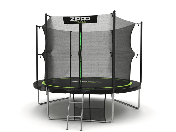 Zipro Trampolin med net og stige Ø312cm + pose til sko