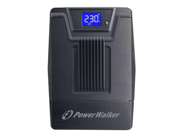 PowerWalker VI 1500 SCL FR - UPS - AC 162 - 290 V - 900 watt - 1500 VA - 9 Ah - USB - utgangskontakter: 4