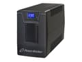 Miniatyrbilde 4 av 5: PowerWalker VI 1500 SCL FR - UPS - AC 162 - 290 V - 900 watt - 1500 VA - 9 Ah - USB - utgangskontakter: 4