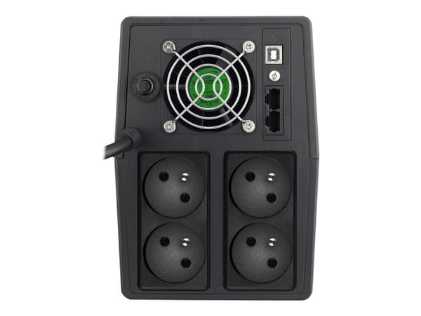 PowerWalker VI 1500 SCL FR - UPS - AC 162 - 290 V - 900 watt - 1500 VA - 9 Ah - USB - utgangskontakter: 4