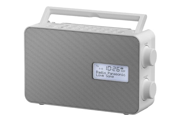Panasonic-RF-D30BT - Bärbar DAB-radio - 2 Watt - vit