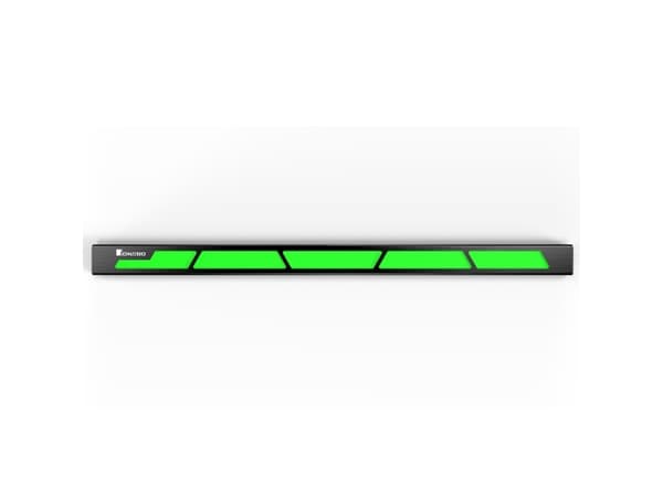 Jonsbo LB-3, Universal, LED-list, Gjuten aluminium, Svart, Multifärg, SATA