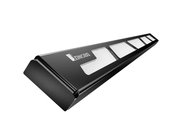 Jonsbo LB-3, Universal, LED-list, Gjuten aluminium, Svart, Multifärg, SATA