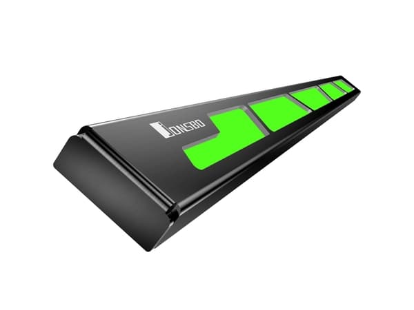 Jonsbo LB-3, Universal, LED-list, Gjuten aluminium, Svart, Multifärg, SATA